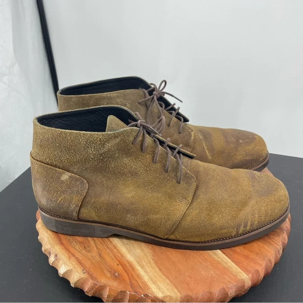 Nisolo‎ Daytripper Chukka Boot Sz 12.5 brown leather lace up